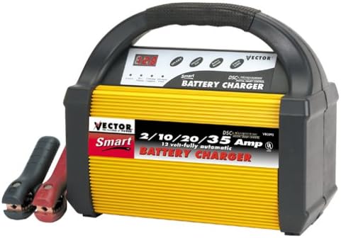 Amazon Com Vector 12 Volt Battery Charger Sports Outdoors