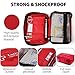 LotFancy First Aid Kit, 130 Piece First Aid Supplies for Home, Wilderness, Car, Travel, Office, Workplace, Businesses, Camping, Boating, Medic Trauma Bag, Medical Emergency Kitthumb 3