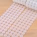 Vkey 1000pcs 500 Pairs 2cm Diameter Adhesive Sticky Back Coins Hook Loop Self Adhesive Dots Tapes Magic Sticky White