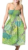 One-size-fits-most Tube Dress/Coverup with Peacock Print (many colors)