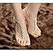 Pearl Barefoot Foot Jewelry Anklet for Wedding Anklet Bridesmaid Barefoot Jewelry Sexy Yoga Shoes Dance Foot Jewelry