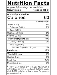 Jarrow Formulas Organic proteína de semillas de calabaza, PKNORG, 1