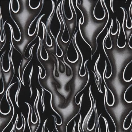 Amazon Co Jp Alexander Henry 炎柄の黒い生地 Wheels On Fire ホーム キッチン Amazon Co Jp Alexander Henry 炎柄の黒い生地 Wheels On Fire ホーム キッチン