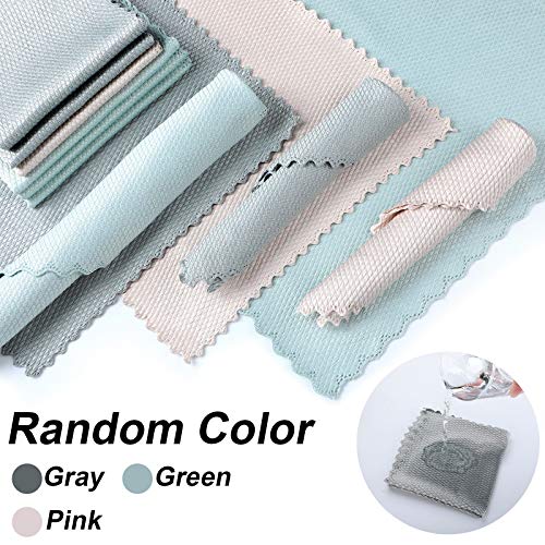 15 Pieces Fish Scale Cloth Fish Scale Rags Nanoscale StreakFree