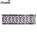 Mixed Golden Silver Dreadlock Beads for Hair Adjustable No Rust Aluminum Metal Cuffs Beads 8.5mm 100pcs Braiding Hair Decoration Jewelry by AliLeader