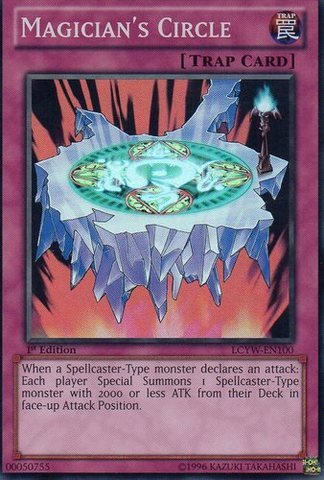 Yu-Gi-Oh! - Magician's Circle (LCYW-EN100) - Legendary Collection 3: Yugi's World - Unlimited Edition - Super Rare