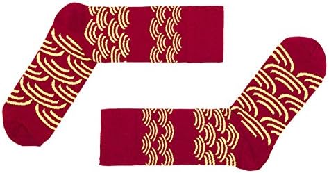 Sammy Icon Men's Fuji Bordo Designer Socks One Size Multicolorured