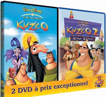 Kuzco, L'empereur Mégalo + Kuzco 2 : King Kronk - Pack Spécial