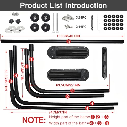 REGMICS Spa Cover Lifts - Pivot Top Mount Spa & Hot Tub Cover Lift Removal System Reinforced Brackets with 3 Hook Towel Rack Fits Most Spas & Hot Tubs