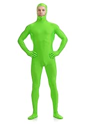 ATHX Men's and Women's Spandex Open Face Bodysuit