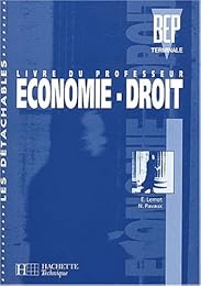 Économie-droit, BEP terminale
