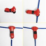 Quick Splice Wire Connector 1 Pin Low Voltage 20-22AWG 10pcs view 4