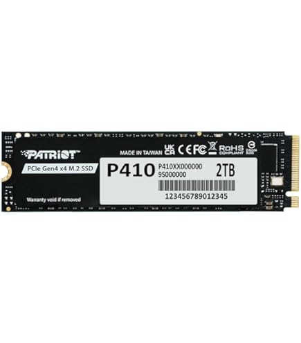 Amazon.com: Patriot Memory P400 Lite M.2 PCIe Gen 4 x4 2TB SSD