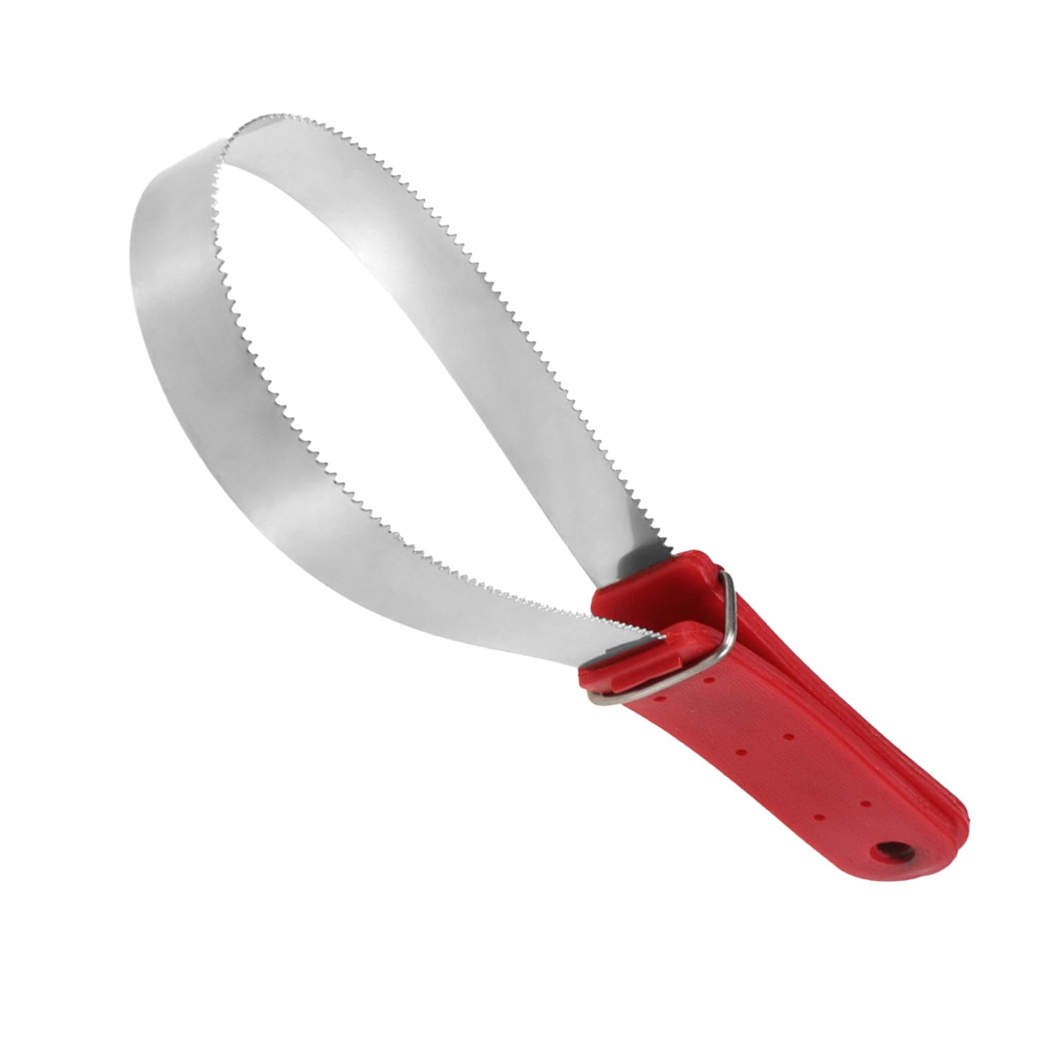 MEISH Horse Hair Brush Dual-Sided Shedding Blade Stainless Steel Shedder Scraper Horse Shedding Grooming Tool for Horse (Red) โ image 1