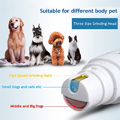 Electric Pet Nail Grinding Machine Auto Cat Dog Nail Grooming File Professional Paws Grinder Clipper Trimmer Pet Nail Care Tool