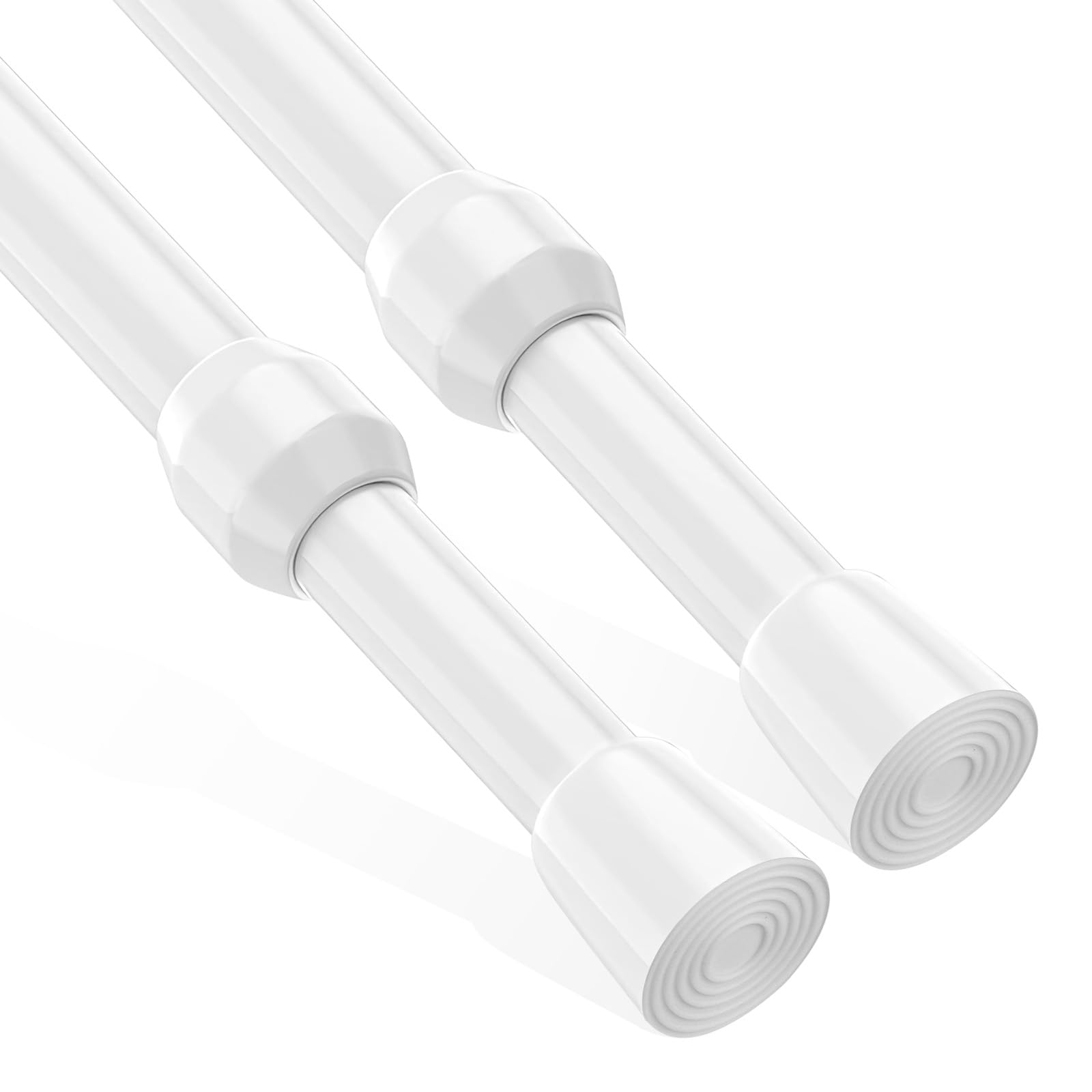 Photo 1 of 2 Pack Window Security Bar Adjustable Sliding Lock Security Stick for Rubber Tips, Adjustable Sliding Glass Door Lock Bars 23.6''-43.3'' Window Safety Lock Bar (23" to 43"-2Pcs)