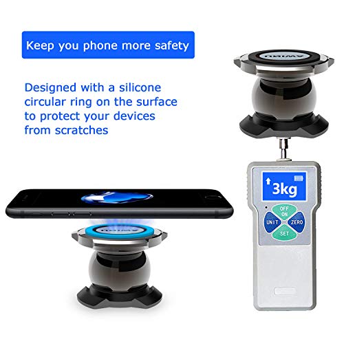 image for UNIWA Magnetic Car Phone Mount - Car Phone Holder Universal 360 Degree