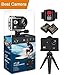 Auto Tech H9S Action Camera 4K Waterproof Wifi Sports Camera Full HD 4K 25FPS 2.7K 30fps 1080P 60fps Video Camera 12MP Photo, 170 Wide Angle Lens Includes 11 Mountings Kit 2 Batteries |Just Like GoPro