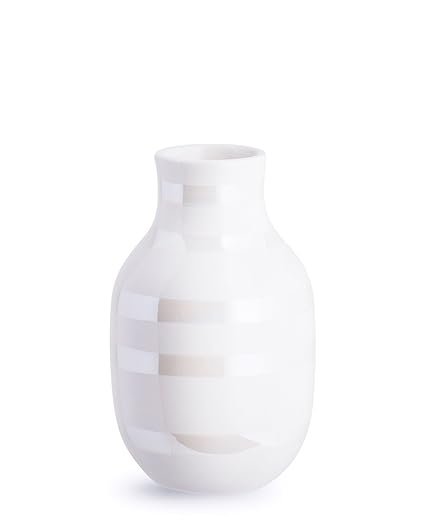 Kahler Omaggio Vase Pearl Small Amazon Co Uk Kitchen Home