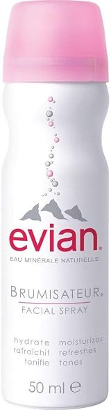 Evian Facial Spray 50ml Hydrating Face Mist Skin Care Makeup Setting