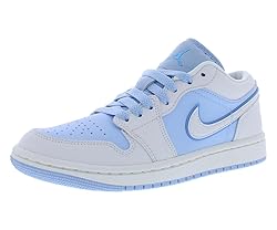 Nike Jordan 1 Low Women Sail/DK Powder Blue-Ice