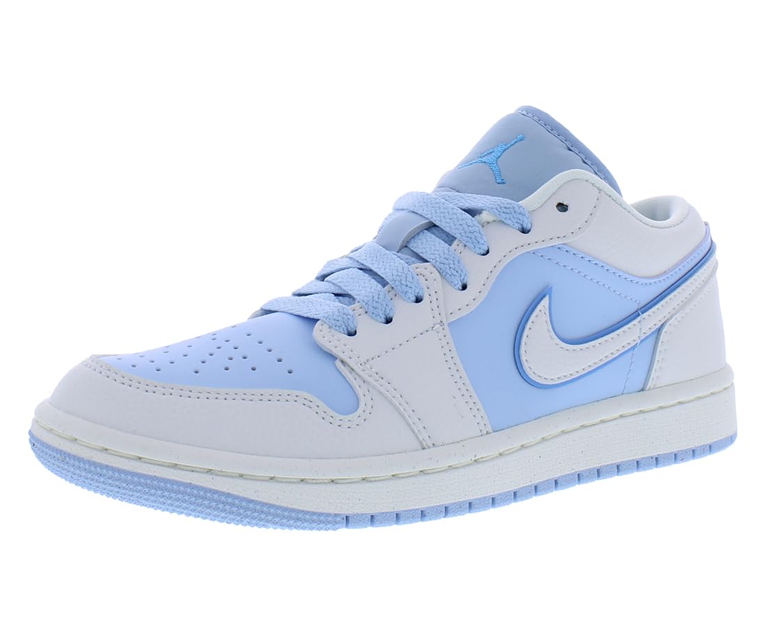 Nike Jordan 1 Low Women Sail/DK Powder Blue-Ice