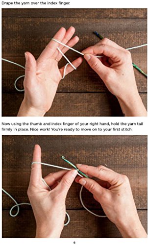 4 Learn+Crochet+Kit+Dishcloth+Original