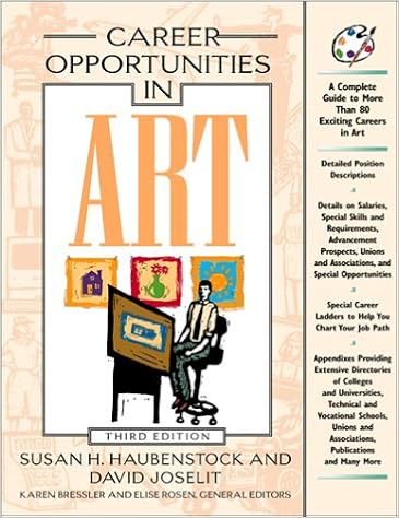 In Art Career Opportunities Susan H Haubenstock 9780816042463 Amazon Com Books