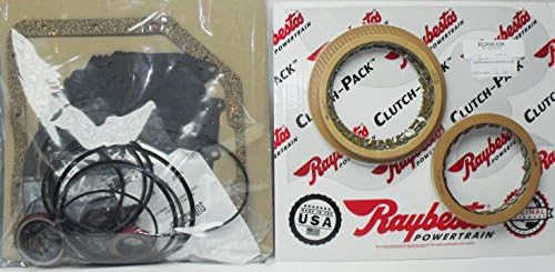 Global Transmission Parts GM Turbo 350 Transmission Banner Rebuild Kit w/ Overhaul (Cork Pan Gasket) &amp; Friction Module