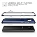 Note 8 Case, Dual Layer Protection Full Body Heavy Duty [Wireless Charging Compatible] Cover For Samsung Galaxy Note 8 (2017) by Lumion (Guardian - Blue Sea S)