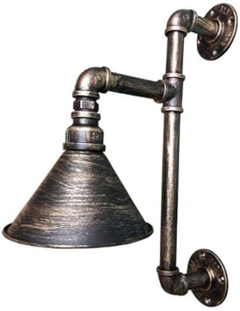 Muro de hierro iluminación lámpara de pared lámpara retro E27