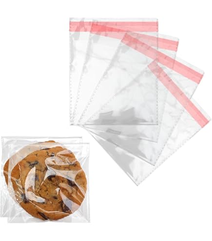 100 Bolsas Celofán Transparentes Autosellantes: Perfectas - Temu, Bolsas Celofan