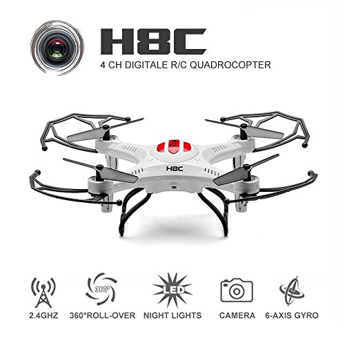 Quadcopter with camera, eachine h8c quadcopter with 2.0mp hd came…