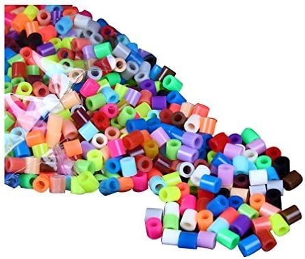 Building Blocks, 500 Pieces Bluk Plastic Beads | Awesome Activity and Construction Toys for Children