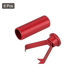 uxcell 8Pcs Shoelace Tips Alloy Shoelace Head, Red