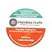 Mandala Crafts 2mm Silver Metallic Cord Tinsel String for Tag Ornament Hanging Gift Wrapping - 100 Yard Silver Rope Metallic String for Decorating Hair