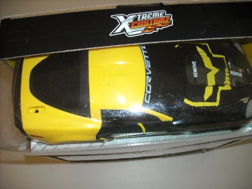 Ride Maker Xtreme Customz XL Build a Chevy Corvette Model Car Set