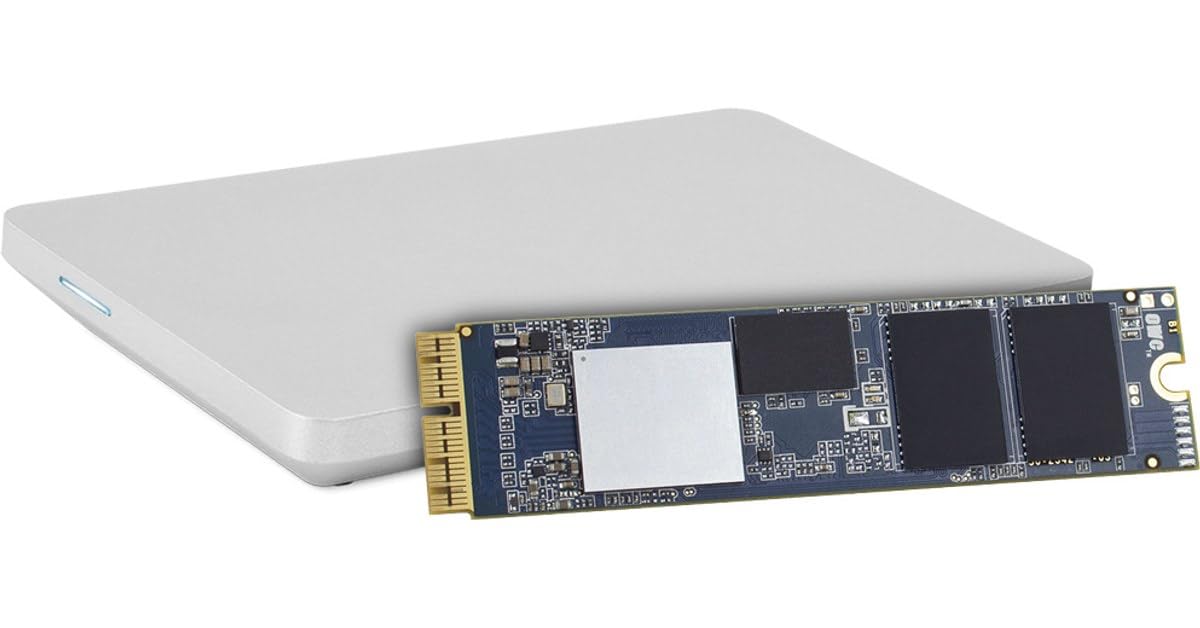 OWC - 2,0 TB Aura Pro X2 - NVMe Solid-State Drive Upgrade Solution for MacBook Pro with Retina Display (Late 2013 - Mid 2015) and MacBook Air (Mid 2013 - Mid 2017)