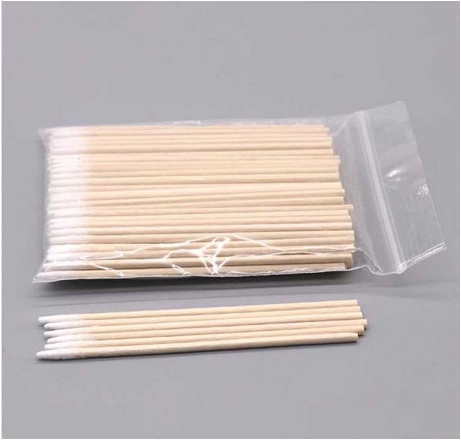 300 Pcs Disposable Ultra-Small Brushes Swab Lint Free Micro Brushes Eyelash Extension Tool Lash, Glue Removing Tool