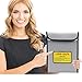Fireproof Safe,Enord Fire Safe Heat Fire Water Resistant Bag (7