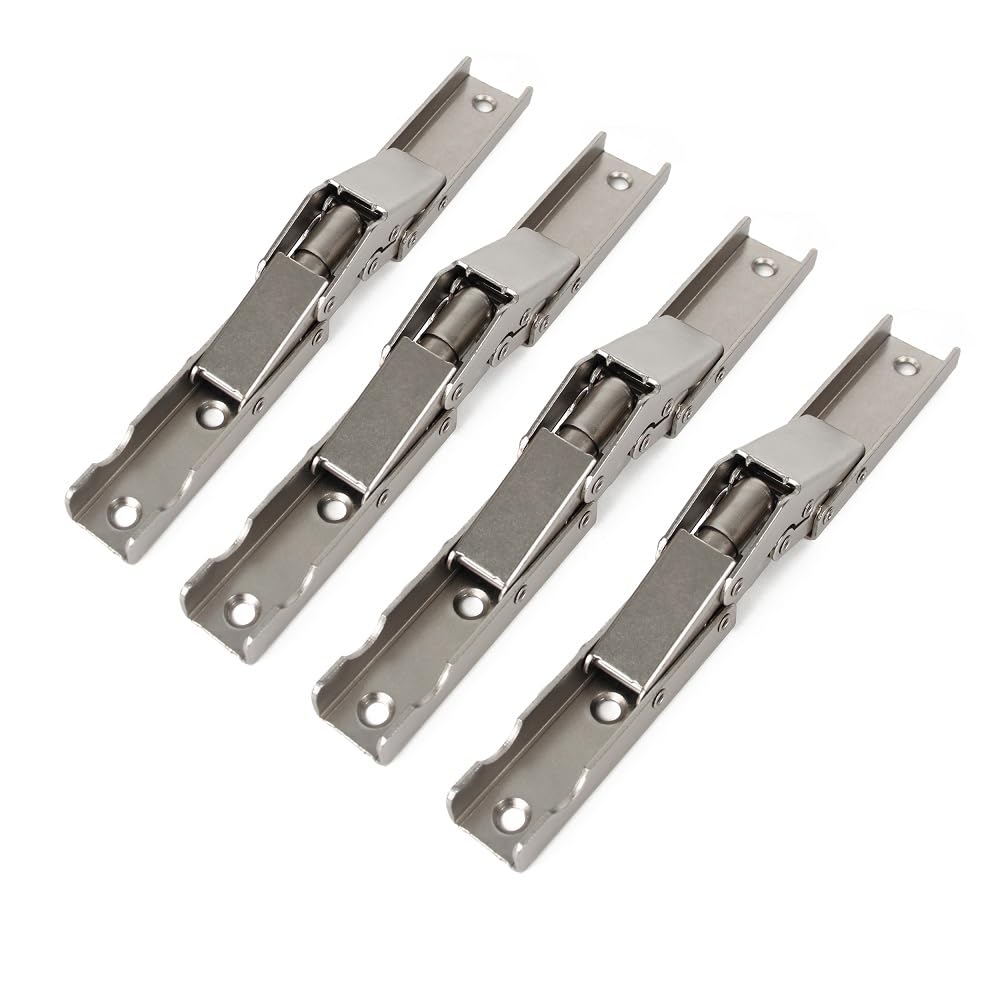 90 Degree Folding Door/Shelf Hinge Hidden Bracket Table Holder Furniture Parts(4pc)
