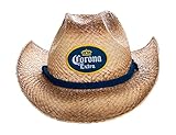 Men's Corona Extra Straw Beach Cowboy Hat with