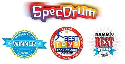 MUKIKIM Rock and Roll It – CodeDrum. Roll Up Portable Drum Set for Kids & Adults. Electronic Silicone Rainbow Drum Pad | Headphones | Pedals | Drum Sticks | Play-by-Color Rhythm Booklet Included