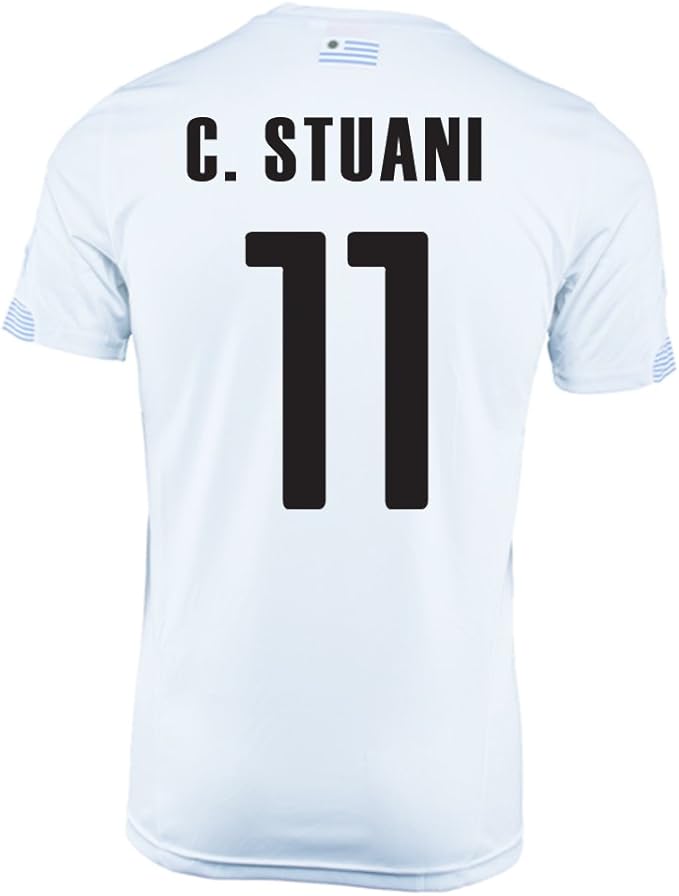 Amazon Co Jp Puma C Stuani 11 Uruguay Away Jersey World Cup 14 サッカーユニフォーム ウルグアイ アウェイ用 ワールドカップ14 背番号11 クリスチャン ストゥアニ 2xl 服 ファッション小物