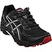 ASICS Men's Gel Vanisher Running Shoes, Black/Stone/Classic Red 13 D(M) US