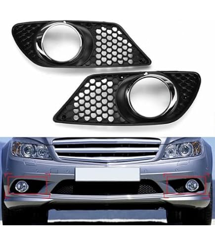 Right Side Fog Light Cover For 2008-2010 Toyota Highlander - Without Fog Lamp Hole, Direct Replacement