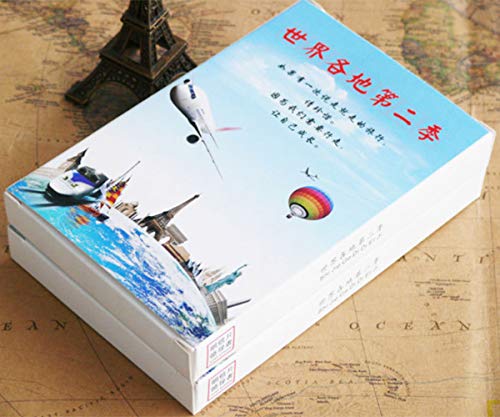 HOSTEESSCHOICE Beautiful Postcard set of 30 Post card variety pack World travel sites 4 x 6 In , World Place B