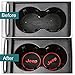 2 Pack 2.75 inch Car Interior Accessories Anti Slip Cup Mat for Jeep Grand Cherokee Wrangler Compass Cherokee Renegade Patriot Grand Comander Decoration,etc All Models (red)