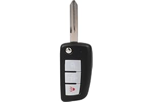 SCITOO Key Fob Keyless Entry 2003 2004 2005 2006 2007 2008 for Nissan for Murano 3.5L KBRASTU15 (1 PCS) 3 buttons 315Mhz