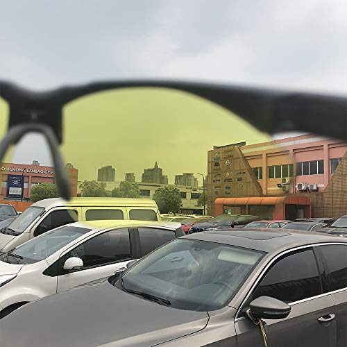 PROTEAR Shooting Glasses UV 400 Protection Protective Eyewear,Anti Fog Anti Scratch Safety Glasses with Case,Yellow - Thumbnail 6